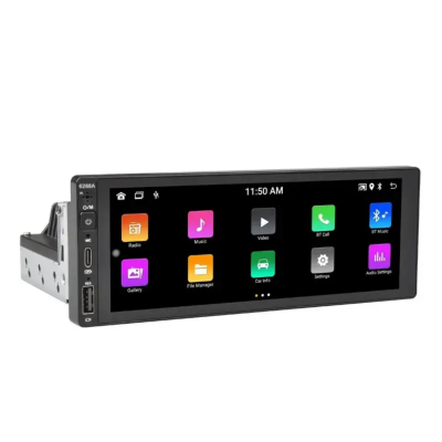 Автомагнитола с сенсорным экраном 6.9 1DIN 6280A Android 13 2/32 ГБ(6288А)