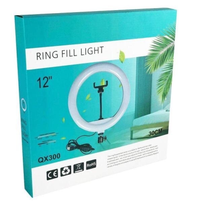 Кольцевая Лампа Ring Fill Light QX-300 30 см