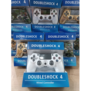 Джойстик проводной Doubleshock4 PS4,проводной геймпад манипулятор с вибрацией