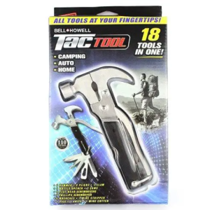 Многофункциональный молоток-гвоздик Bell HOWell Tac Tool 18 в 1