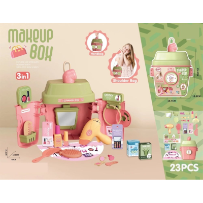 Детский набор парикмахера,23 предмета, MAKEUP BOX 688-193A