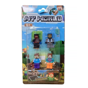 Набор фигурок My World - Minecraft (1054)