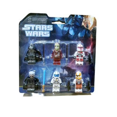 Набор фигурок Star Wars – LEGO Style, 6 персонажей (22640)
