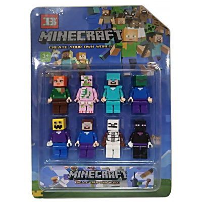 Фигурки Minecraft (8 шт) (25-160)