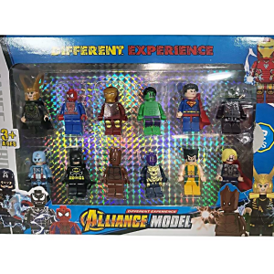 Фигурки Marvel LEGO (12 шт) (25-161)