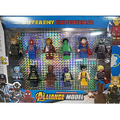 Фигурки Marvel LEGO (12 шт) (25-161)