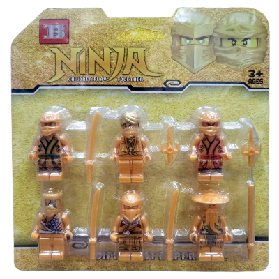 Набор фигурок Ниндзя LEGO (6 шт) 33402