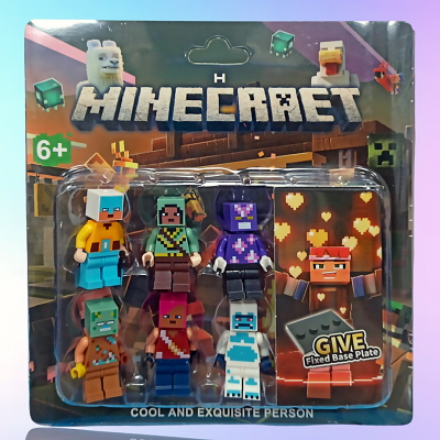 Набор фигурок Minecraft 6 шт (2909)