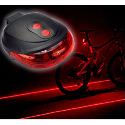 Фонарик велосипедный BL 118 BIKE LIGHT+LASER