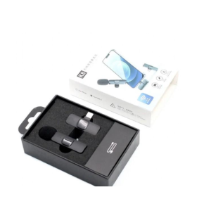 Микрофон петличный беспроводной K8 для смартфона 1 микрофон type-s