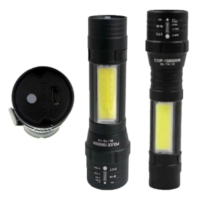 Фонарик ручной BL 19 T6 usb micro 5384