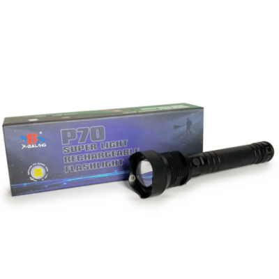 Фонарик BL X92 P70 2*18650 battery 7668