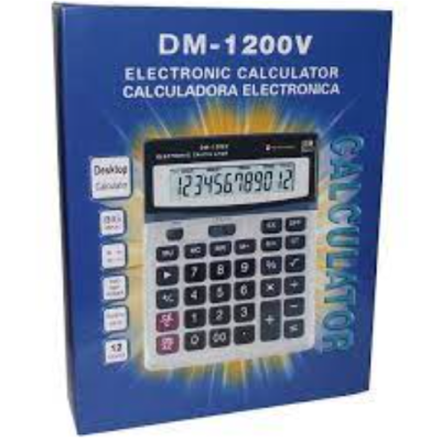 Бухгалтерский настольный калькулятор DM-1200V