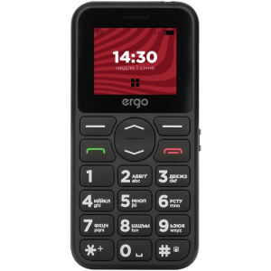 Мобильный телефон ERGO R181 Dual Sim Black