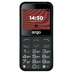 Мобильный телефон ERGO R231 Dual Sim Black, 2.31