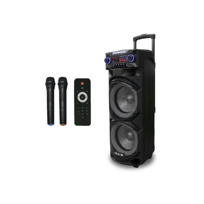 Акустическая переносная колонка ZXX-9292 60Вт 2x10