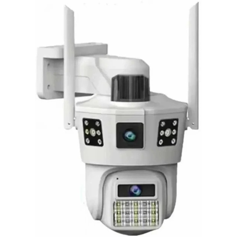 IP-камера видеонаблюдения SD39 (2 объектива, 4G, APP V380pro)