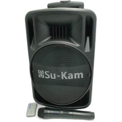 Активная акустическая колонка Su-Kam BT100D + 1 беспроводной микрофон