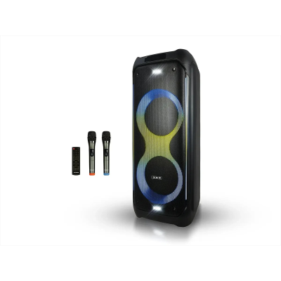Портативная аккумуляторная акустическая система ZXX-5580, 2×10