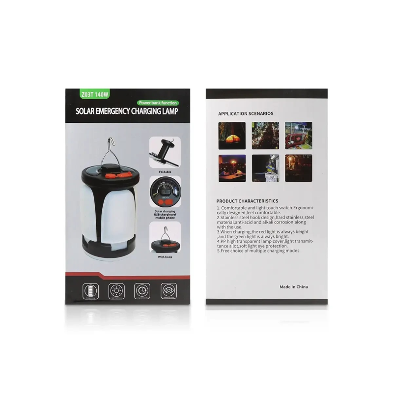 Лампа светодиодная для кемпинга 18650 micro USB Z03 140W