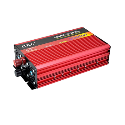 Преобразователь UKC KC-2500D, 12–220 В, 2500 Вт, USB, модифицированная синусоида