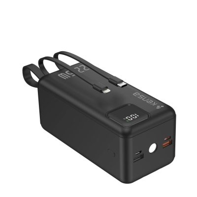 Повербанк Kensa KP-91, 50000 мА·ч, PD 30 W, QC/SCP 22.5 W