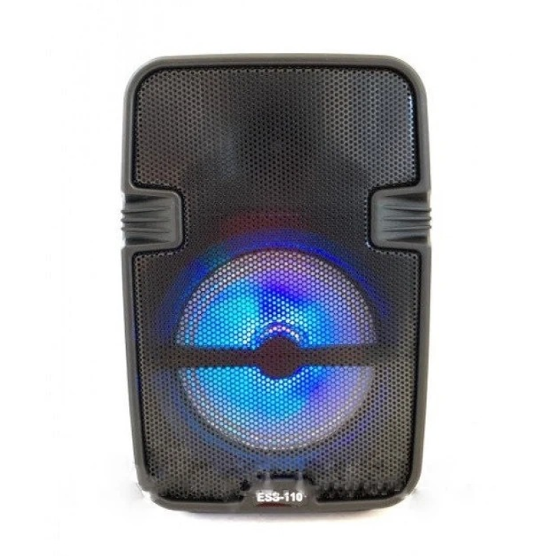 Портативная колонка ESS‑110, Bluetooth/USB/SD/FM/AUX, светомузыка