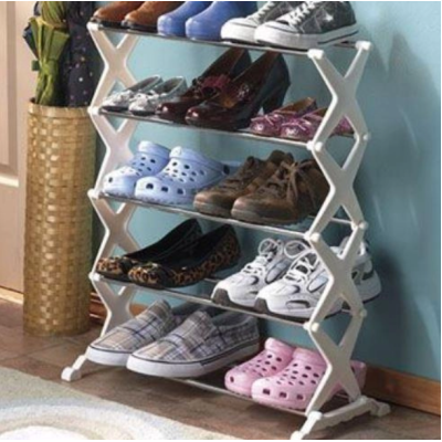Полка для обуви Shoe Rack на 15 пар пластик 2615