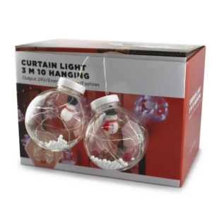 Xmas гирлянда микс 4 вида 200L WW-1 Copper curtain ball lamp WW Тёп.белый 3M*1.5M 7258