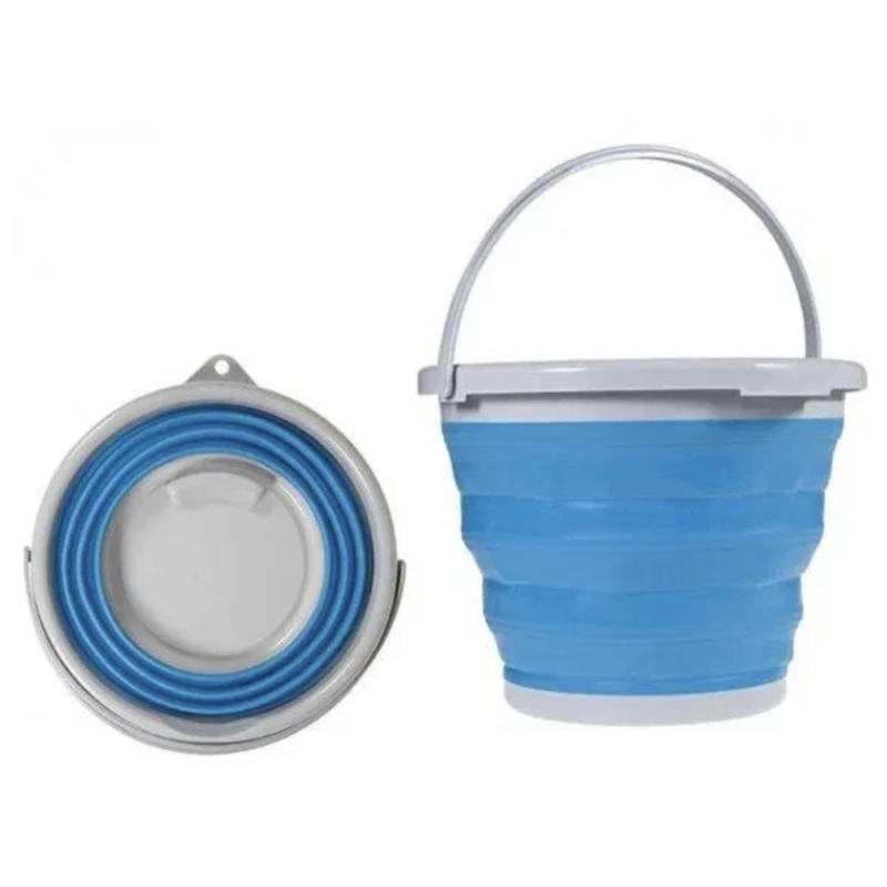 Силиконовое Складное ведро Silicon Bucket 10л