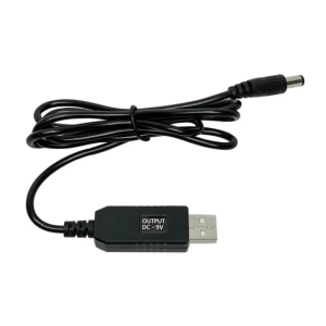 Кабель-переходник для роутера USB – DC 5.5x2.1 мм, 9V