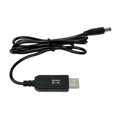 Кабель-переходник для роутера USB – DC 5.5x2.1 мм, 9V