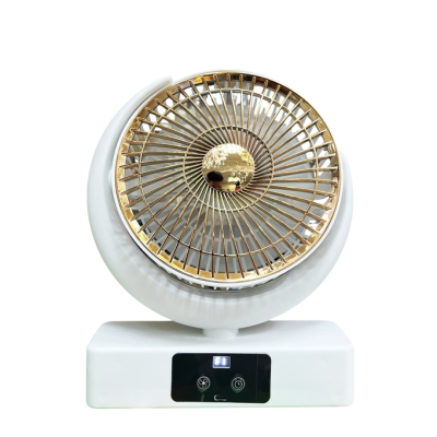 Вентилятор настольный Desktop Loop Fan F23, аккумуляторный, 5 скоростей, дисплей, таймер,