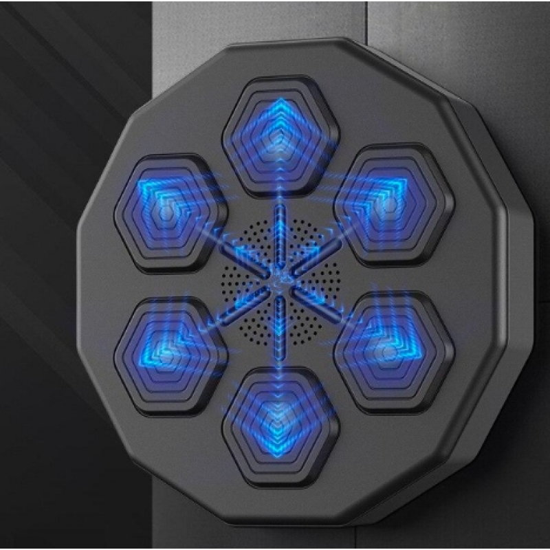 Интерактивная настенная боксерская мишень с Bluetooth, 40×40×7,5 см