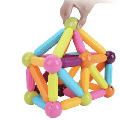Магнитный конструктор SKY Magnetic Sticks, 26 палочек, 10 шариков, 36 деталей
