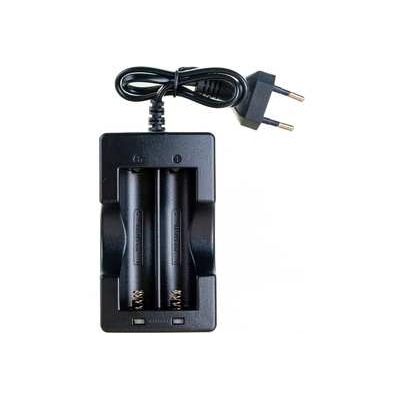 Зарядное устройство HD-999A, для 2 аккумуляторов 18650/26650, USB, с индикатором