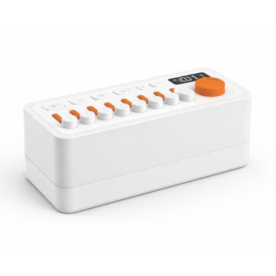 Генератор белого шума 4 в 1, Bluetooth, со звуками природы