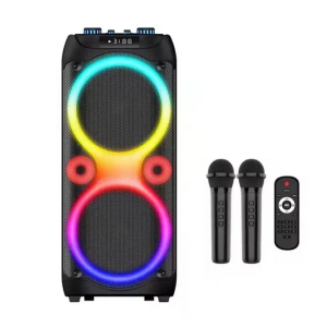 Портативная караоке-колонка SPS ZQS10213, 60 Вт, 2×10