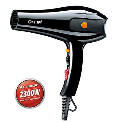 Фен для волос Gemei GM-1752, 2300 Вт
