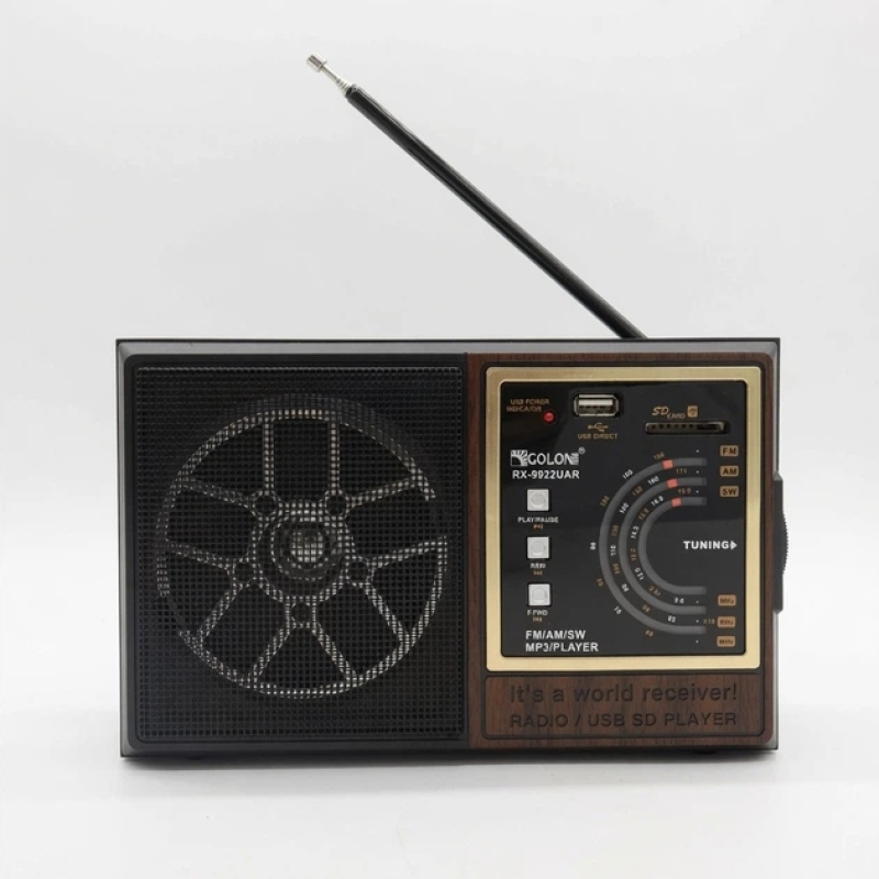 Радиоприёмник GOLON RX-9922UAR, FM/AM/SW, USB/SD, MP3/WMA