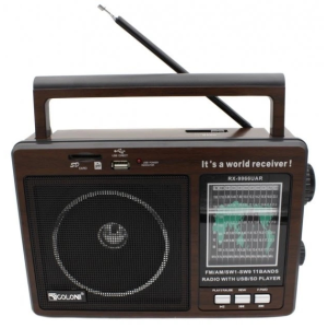 Радиоприёмник GOLON RX-9966UAR, FM/AM/SW1–SW9, USB/SD, MP3