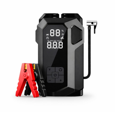 Пусковое автомобильное устройство JUMP STARTER 18B 4IN1 с компрессором
