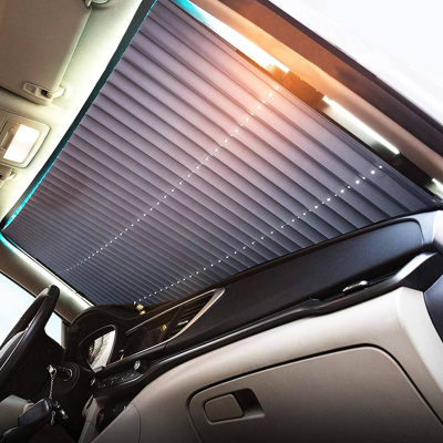Сонцезахисна шторка на лобове скло CarGuard 155х70 см