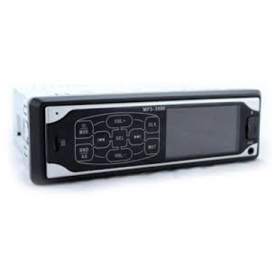 Автомагнітола MP3 3886 ISO 1DIN сенсорний дисплей