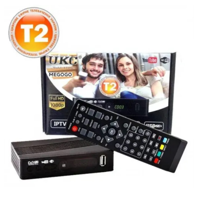 Тюнер DVB-T2 0967 з підтримкою wi-fi адаптера