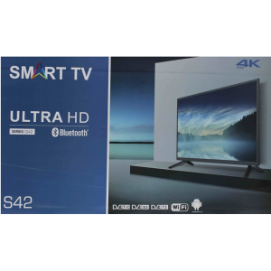 ТБ Smart TV S42, Ultra HD, Bluetooth, Android 14, Wi-Fi