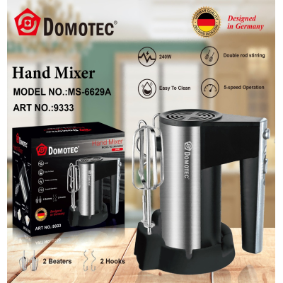 Ручний міксер Domotec MS-6629A, 240 Вт