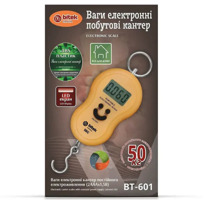 Електронні ваги-кантер 50 кг BITEK BT-601