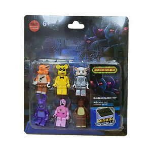 Набір фігурок Midnight Toys Bear, 6 персонажів - LEGO (1184)