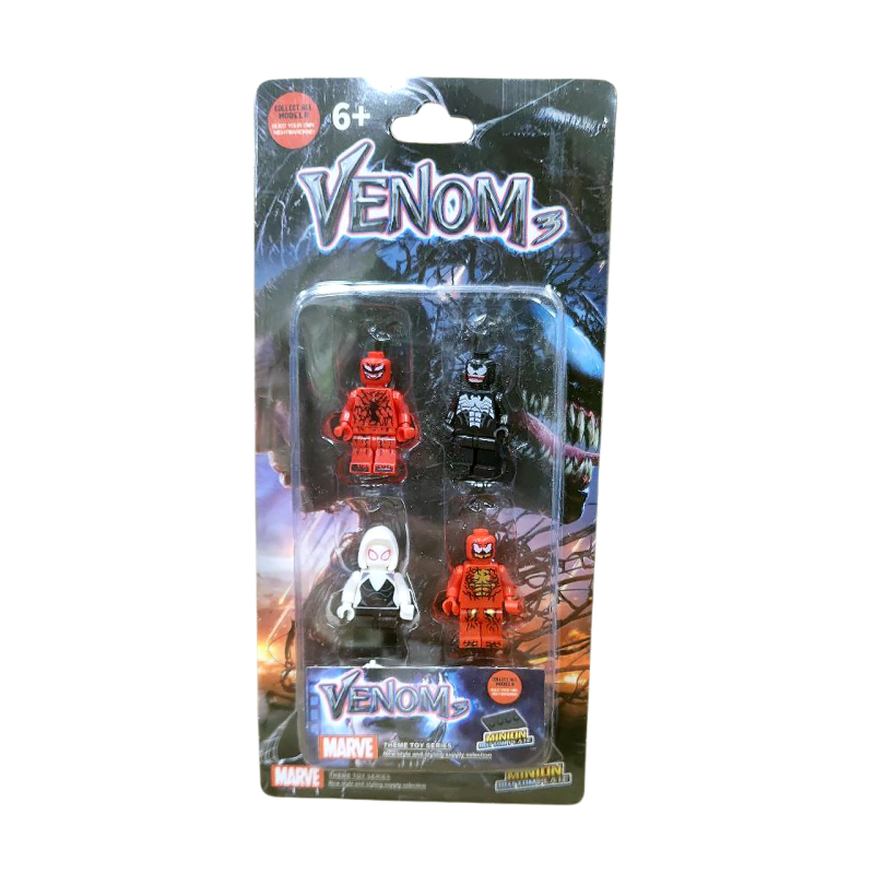 Набір фігурок Venom Marvel, 4 персонажі (1185)